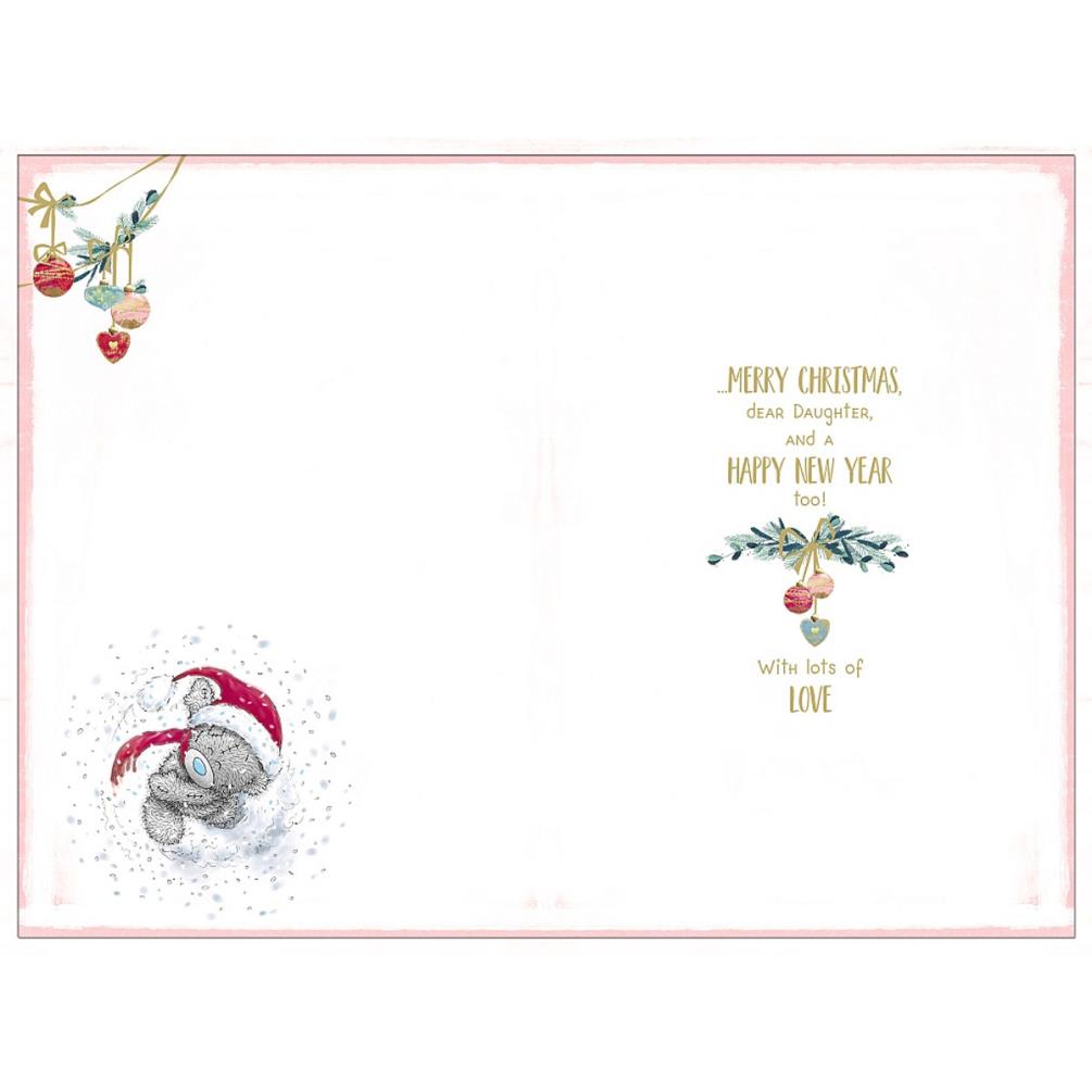 Wonderful Daughter Me to You Bear Christmas Card Extra Image 1